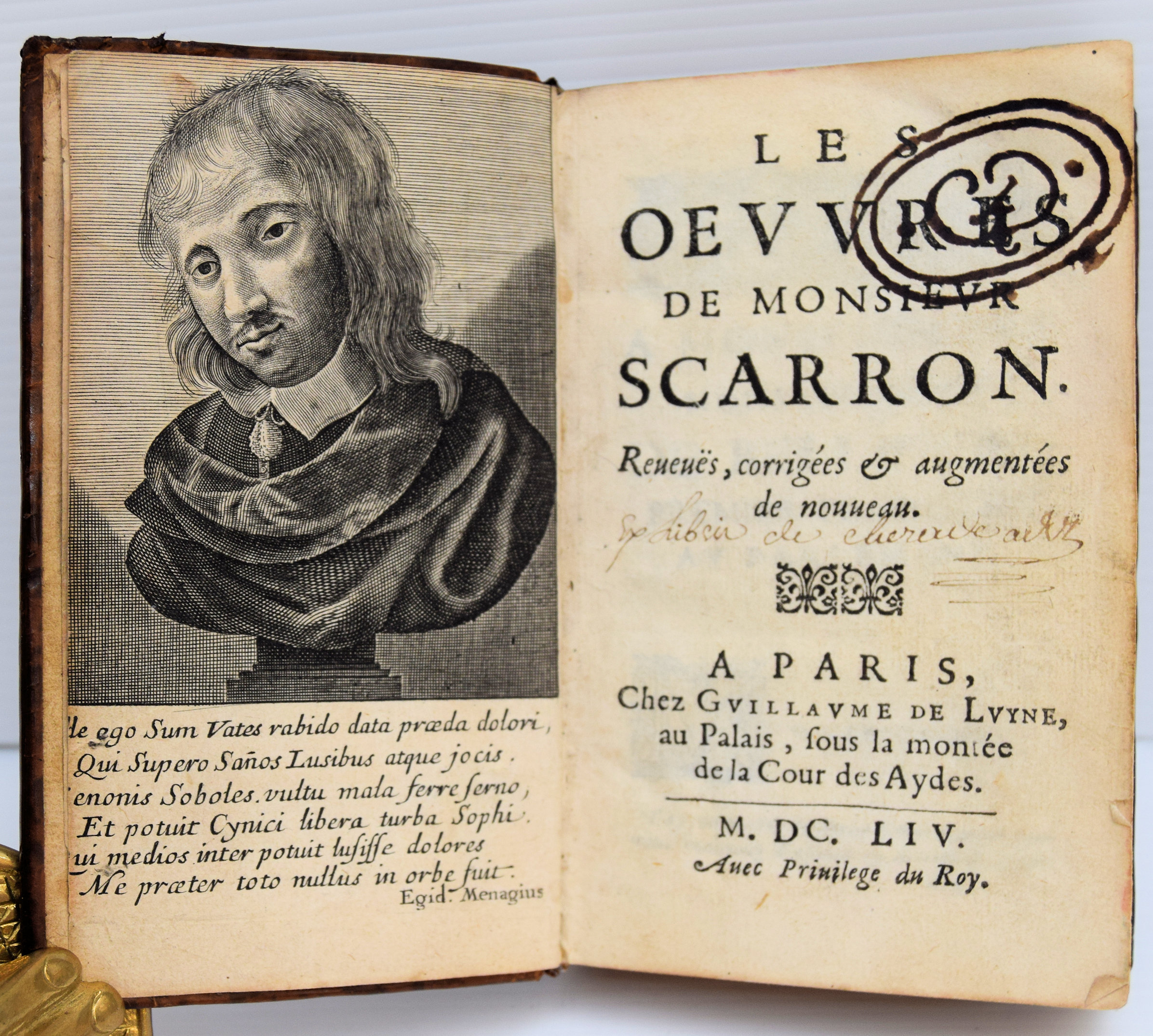 LES OEVVRES DE MONSIEUR SCARRON. - Image 2
