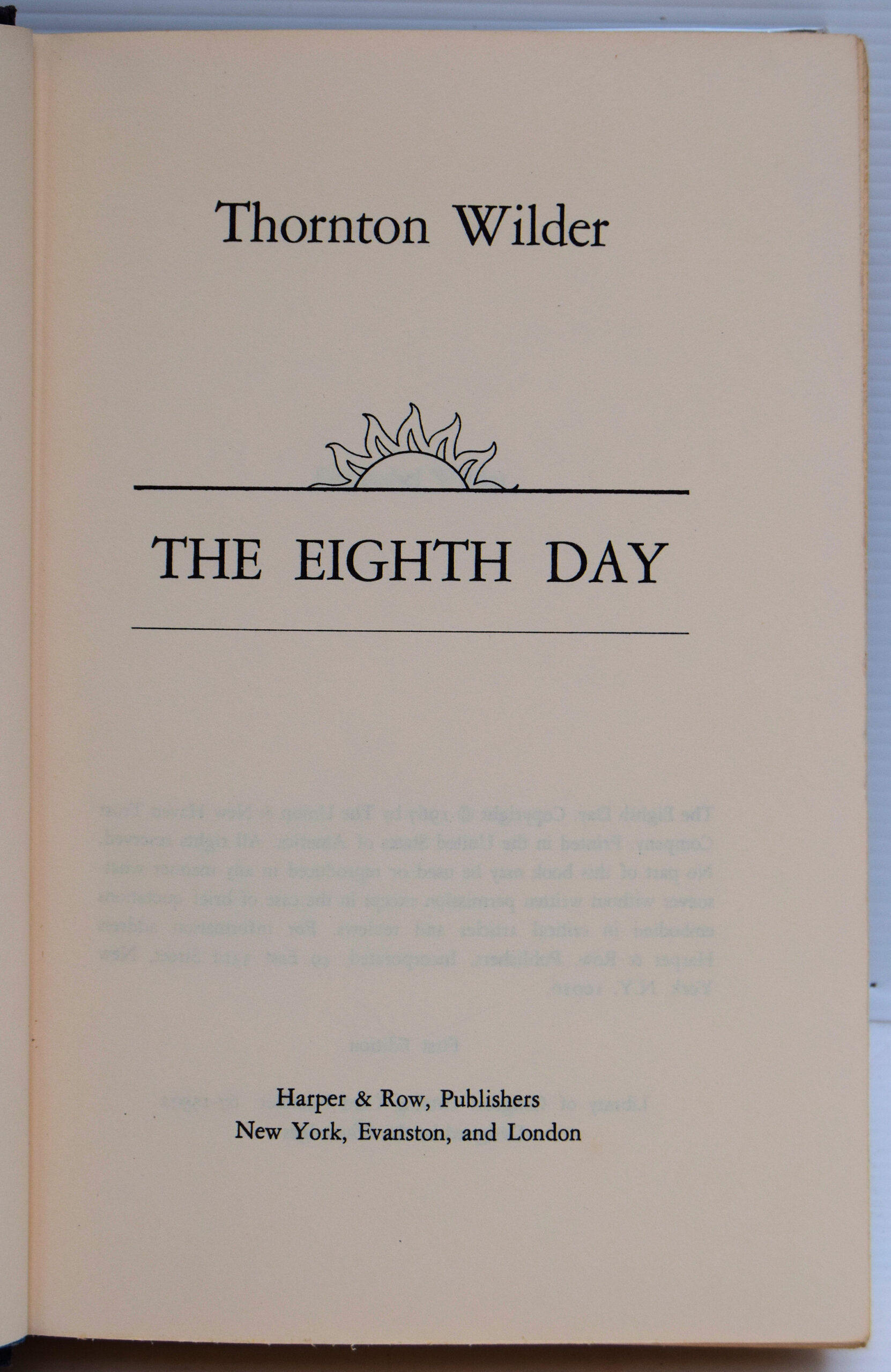 THE EIGHTH DAY. - Image 2