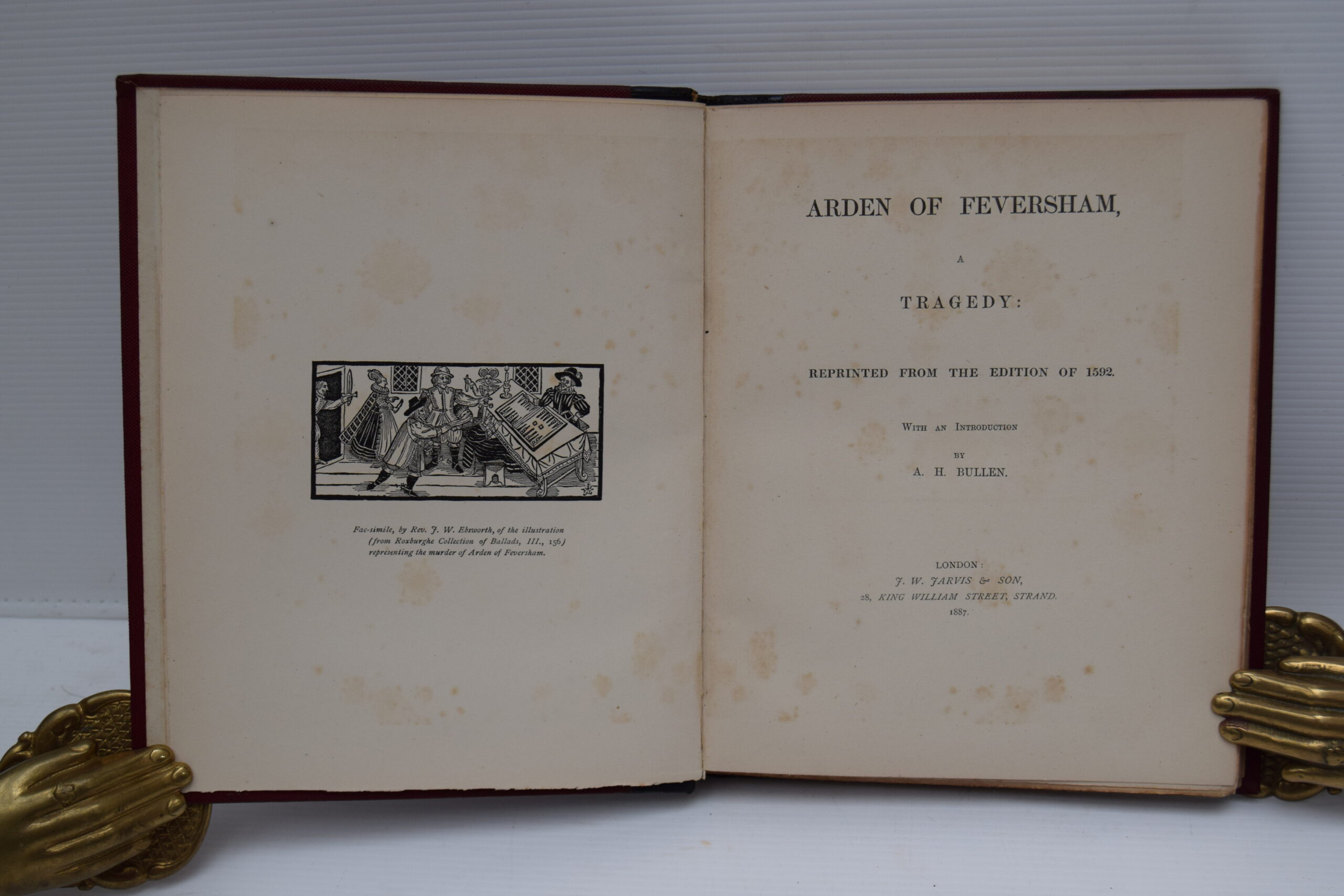 ARDEN OF FAVERSHAM. A TRAGEDY : REPRINTED FROM THE EDITION OF 1592. - Image 2
