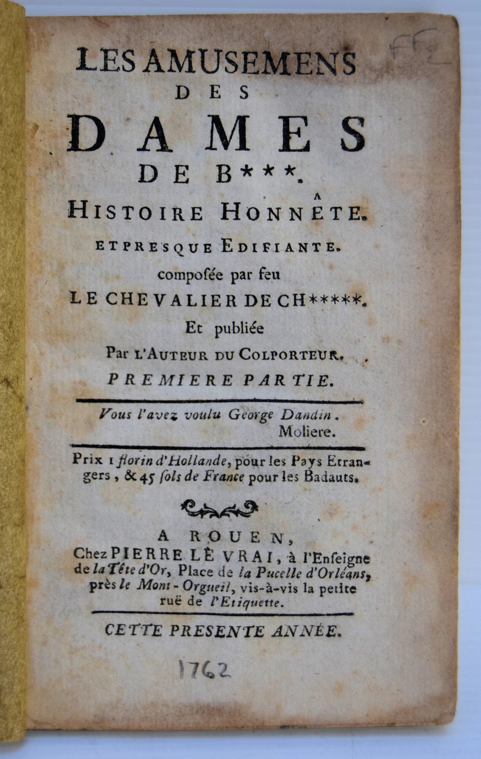 LES AMUSEMENS DES DAMES DE B***.. - Image 3