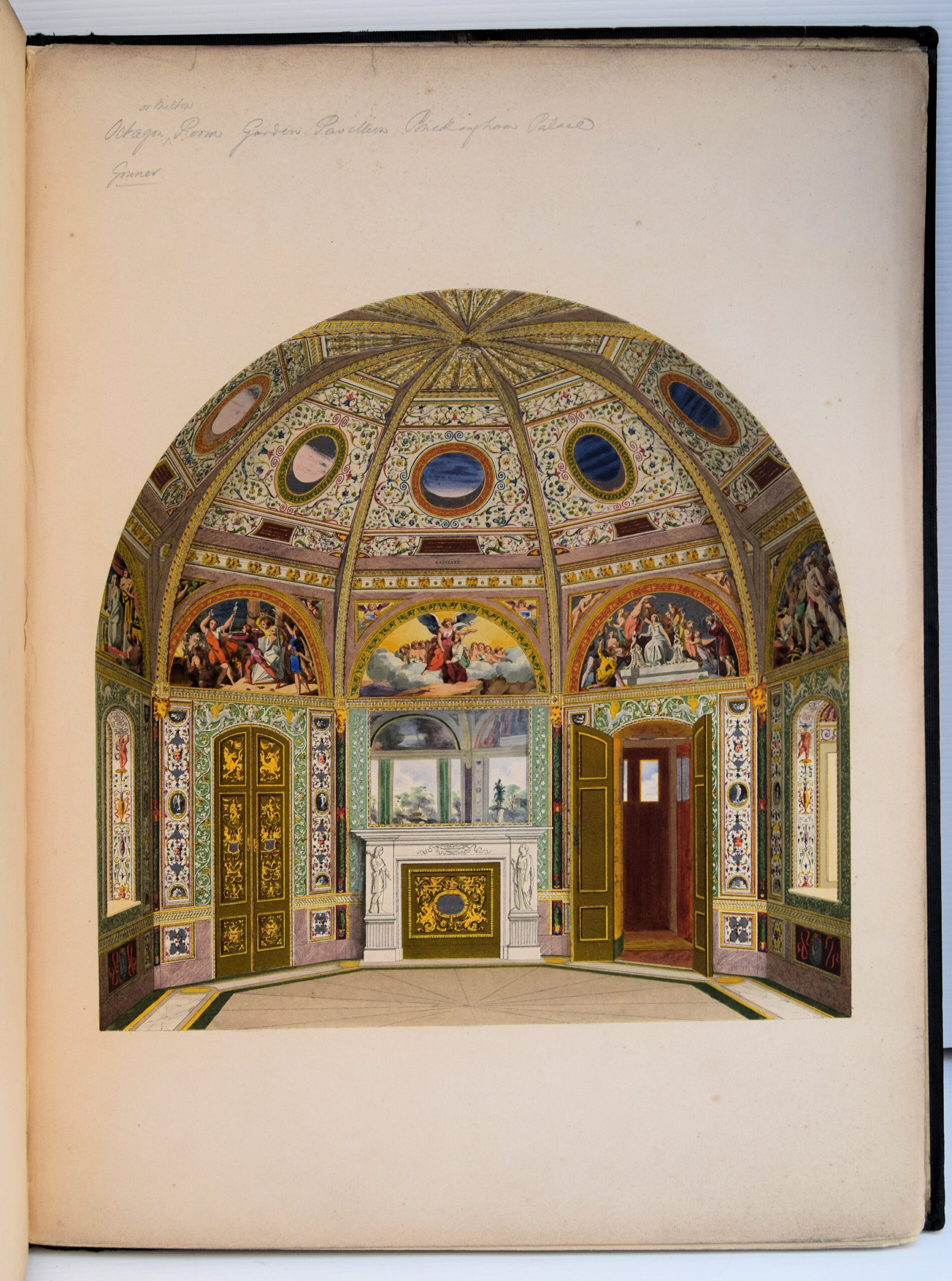 THE DECORATIONS OF THE GARDEN-PAVILION IN THE GROUND OF BUCKINGHAM PALACE. - Image 2