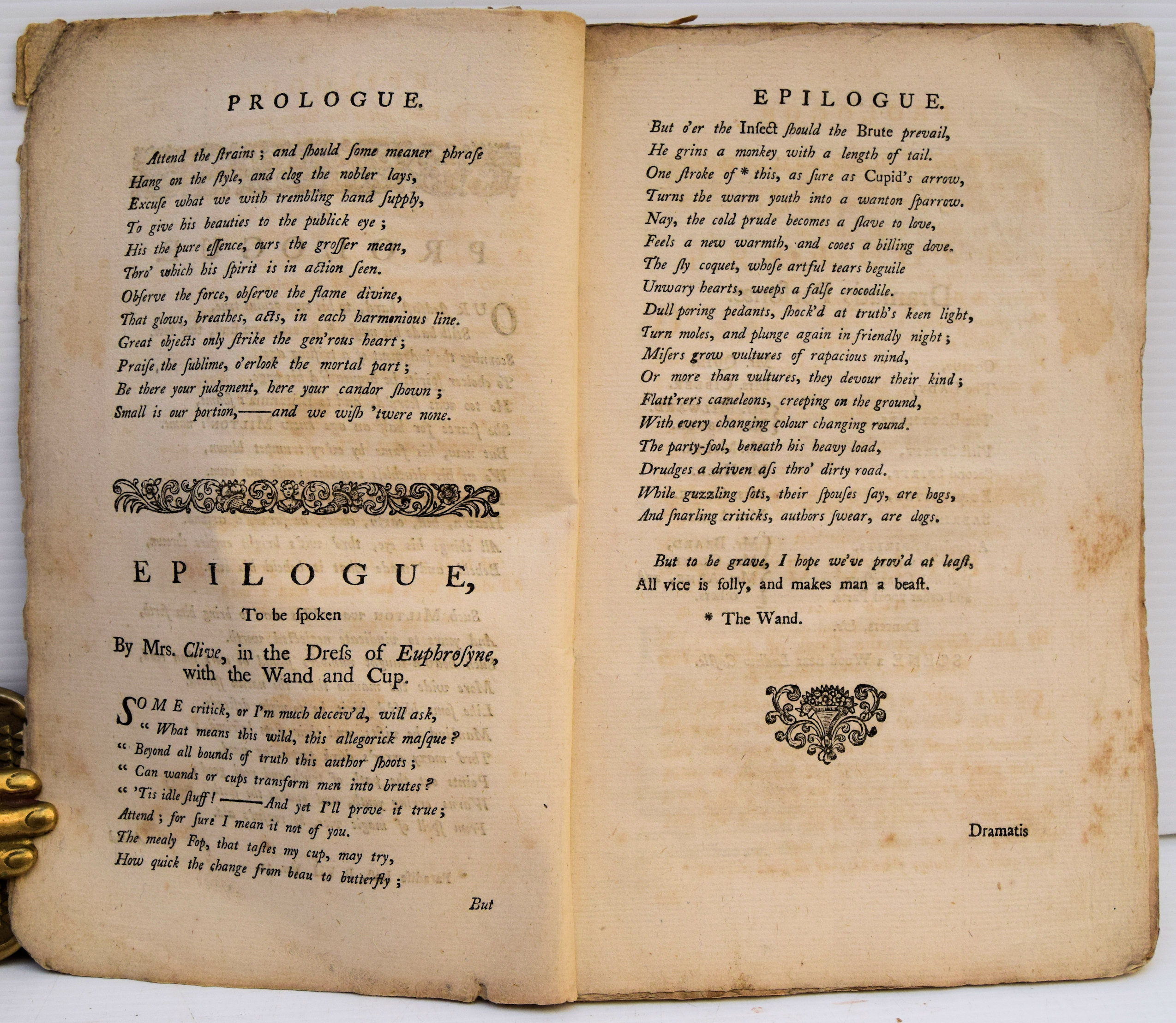 COMUS: A MASQUE. (Garrick interest) - Image 4