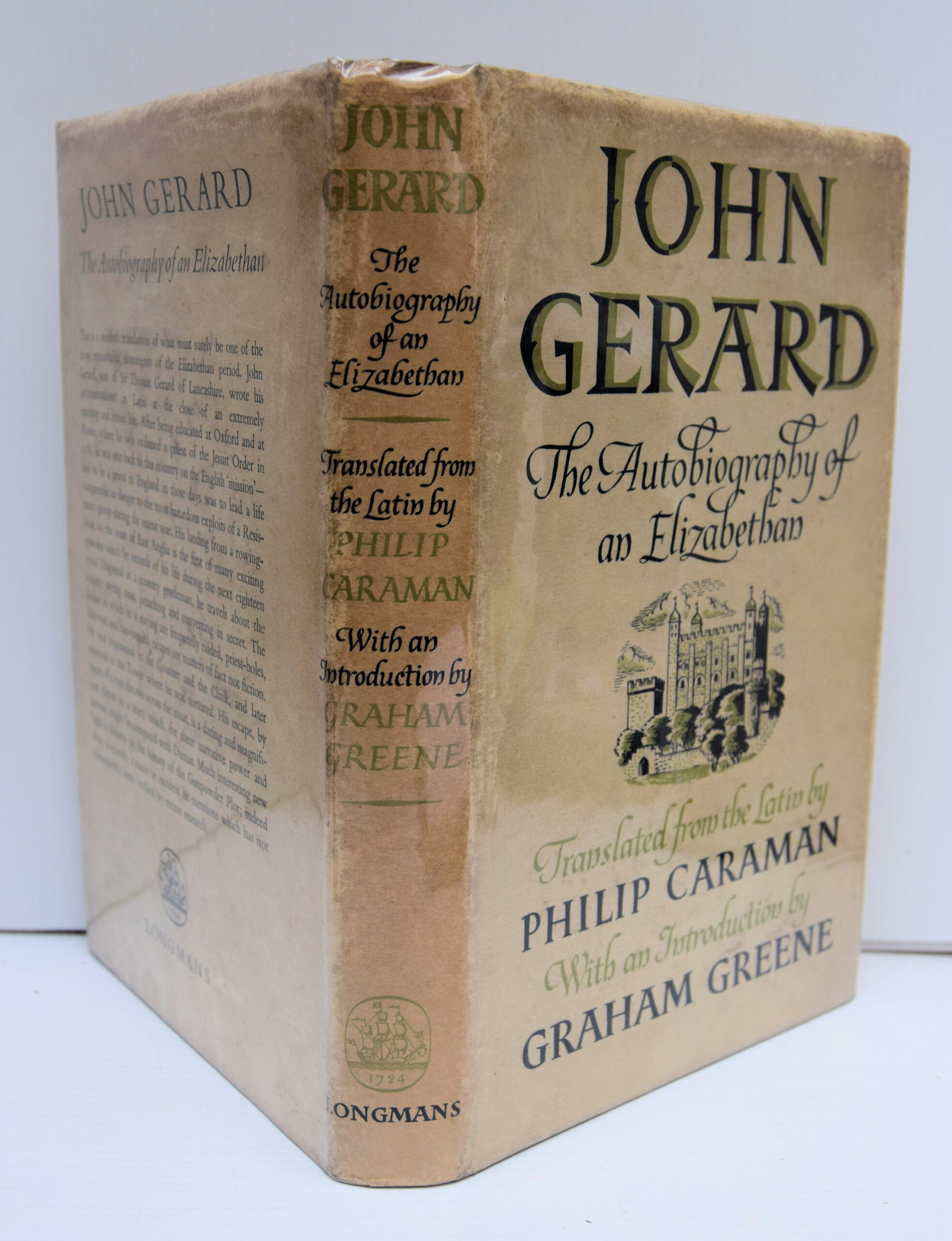 JOHN GERARD THE AUTOBIOGRAPHY OF AN ELIZABETHAN.