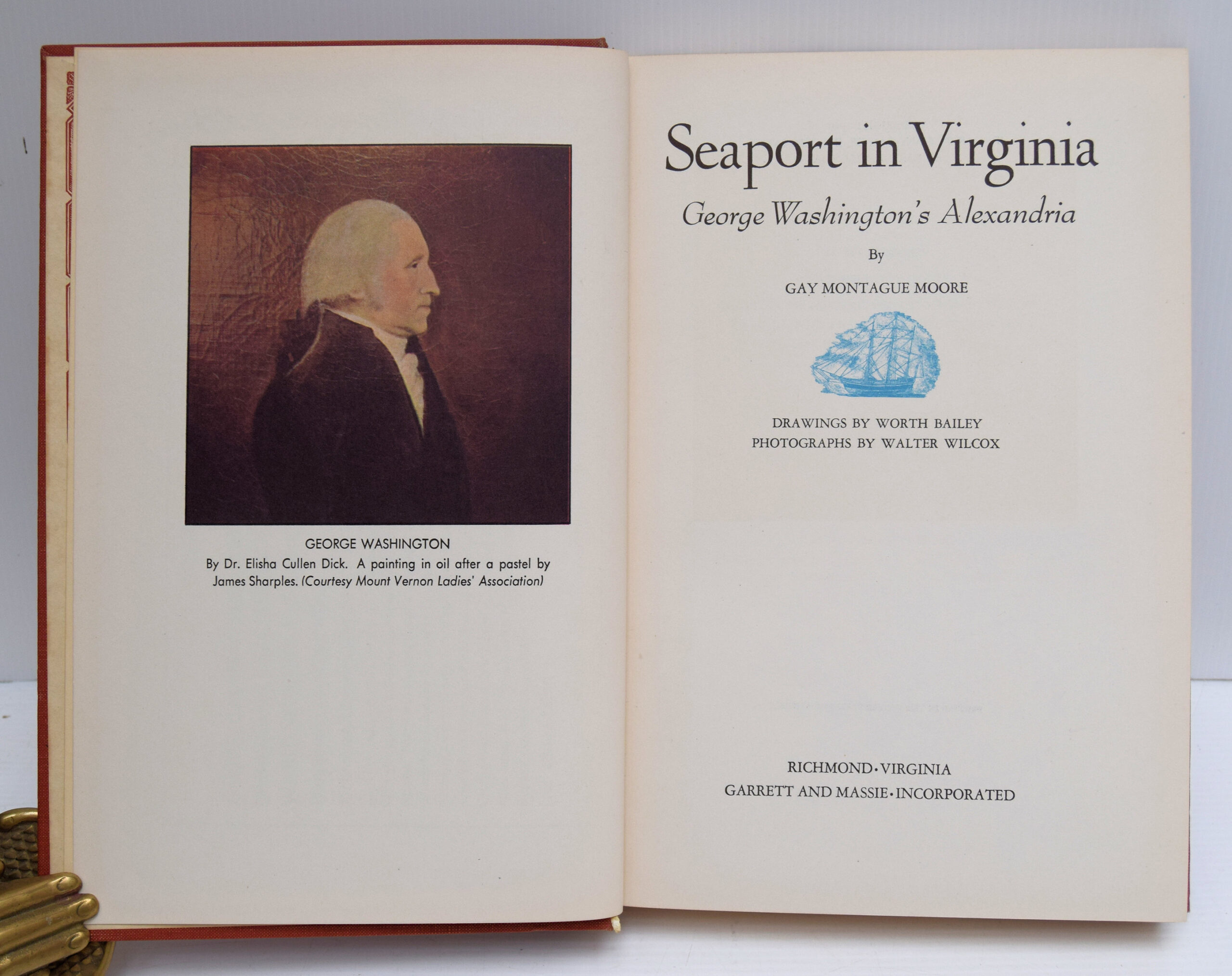 SEAPORT IN VIRGINIA GEORGE WASHINGTON'S ALEXANDRIA. - Image 2