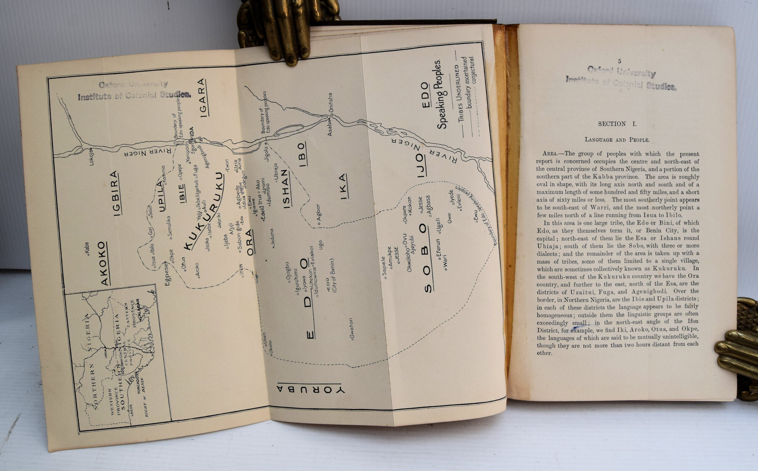 ANTHROPOLOGICAL REPORT ON THE EDO-SPEAKING PEOPLES OF NIGERIA. - Image 3