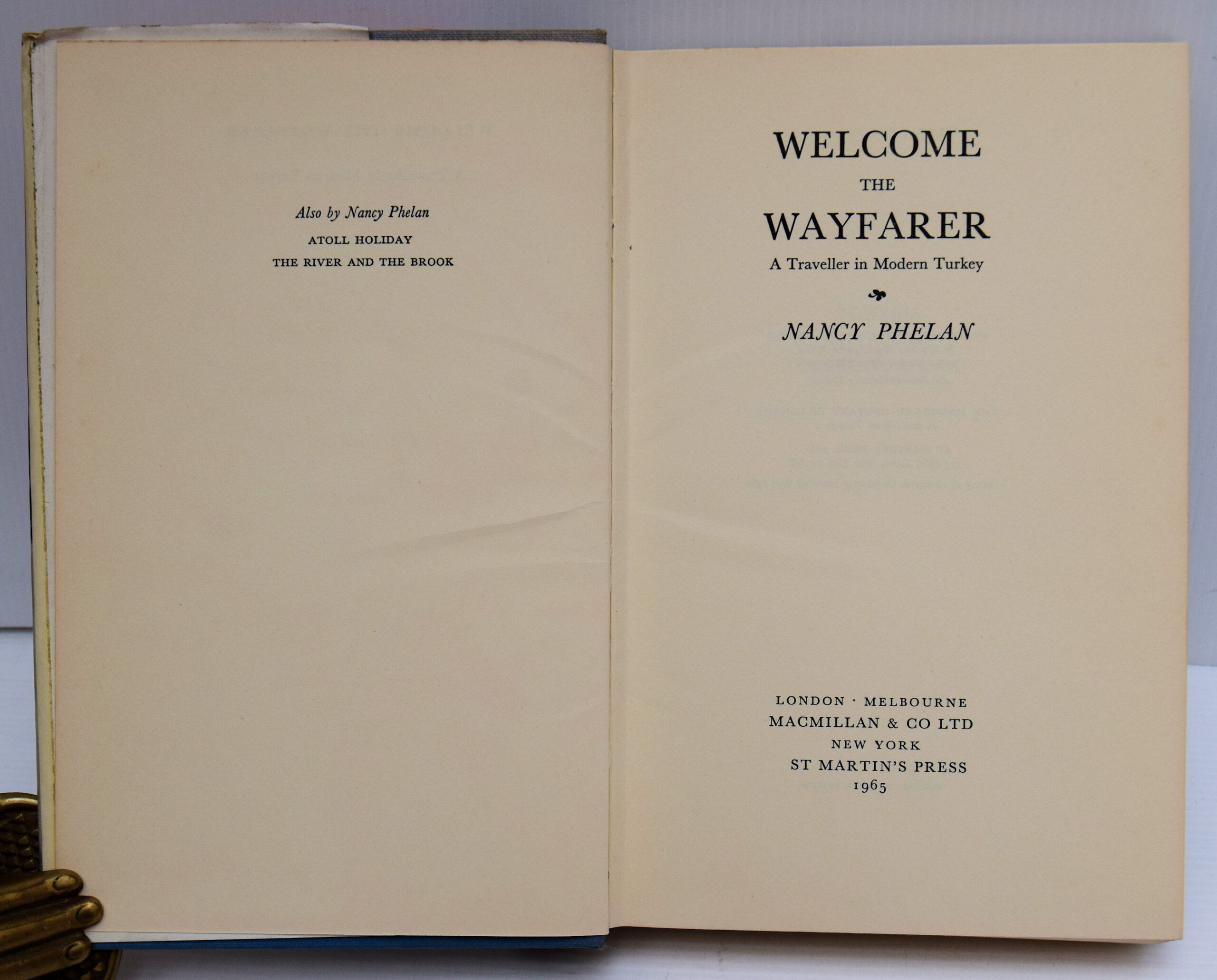 WELCOME THE WAYFARER A TRAVELLER IN MODERN TURKEY - Image 2
