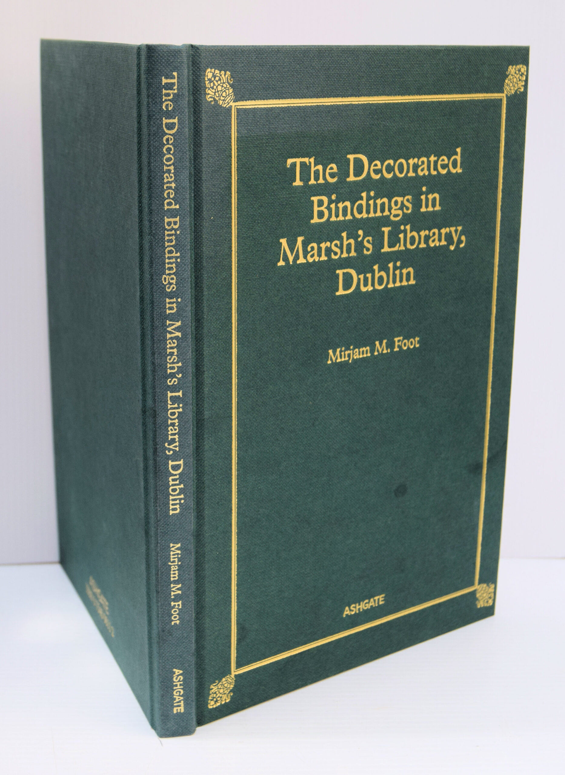 THE DECORATED BINDINGS IN MARSH'S LIBRARY, DUBLIN.