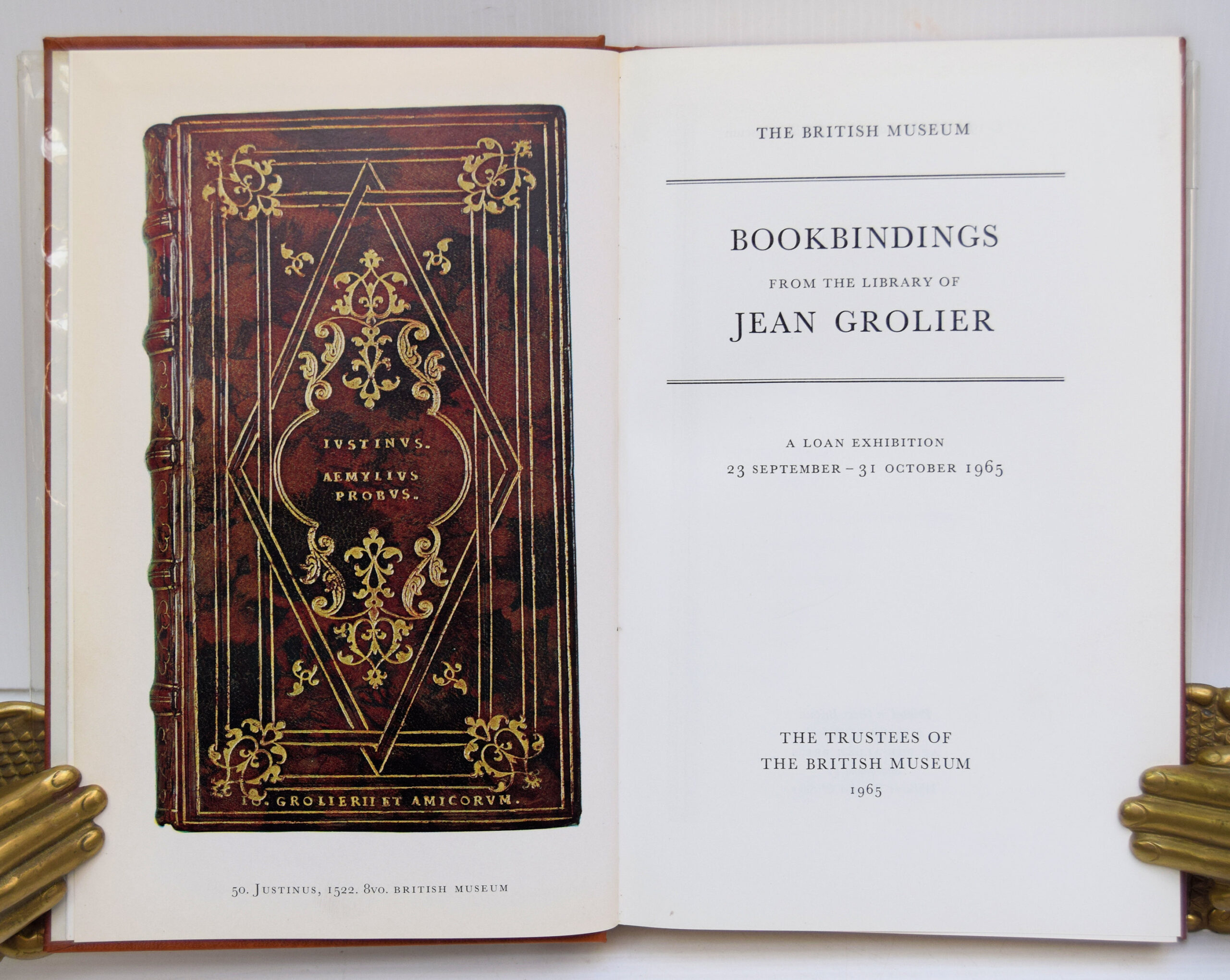 BOOKBINDINGS FROM THE LIBRARY OF JEAN GROLIER. - Image 2