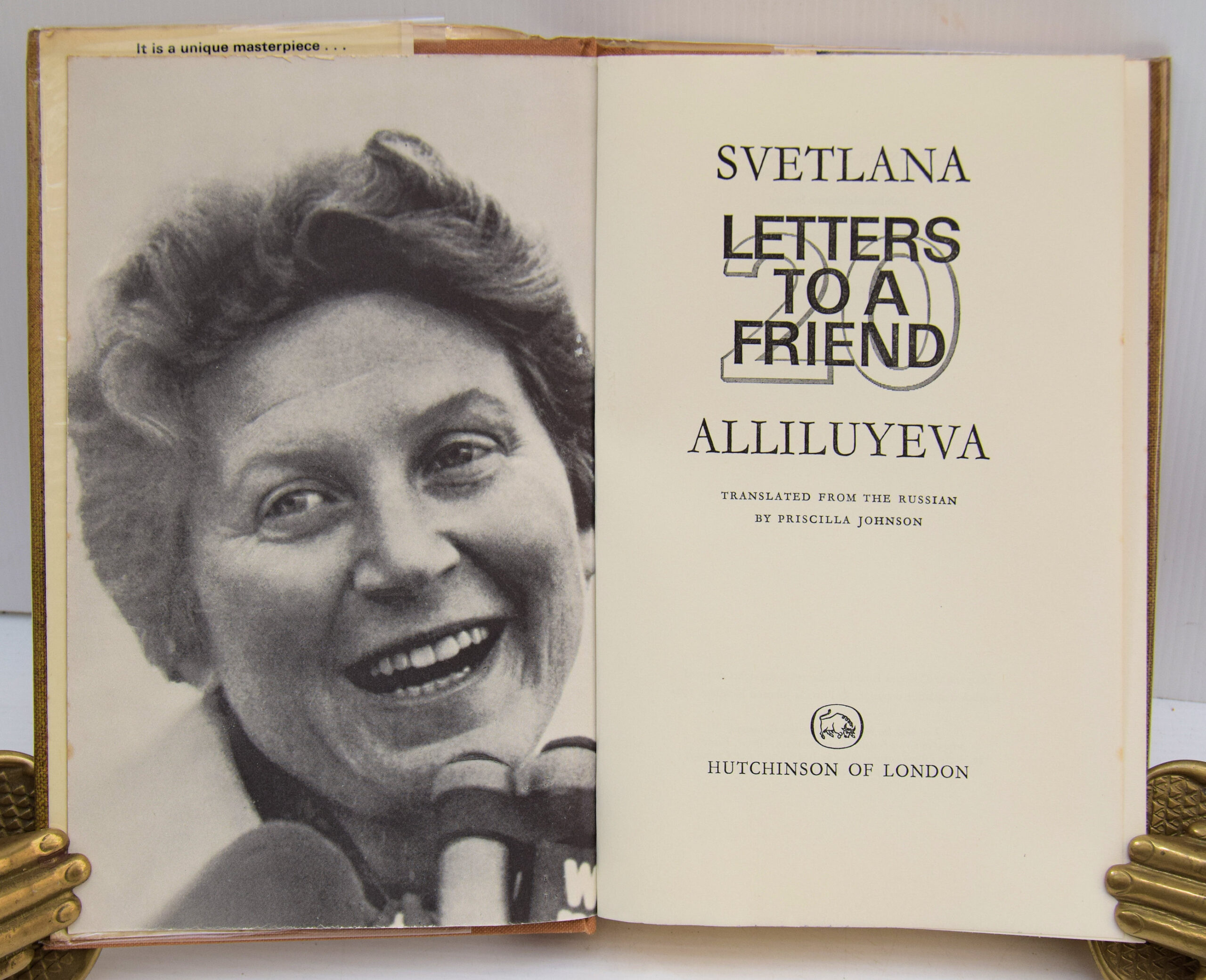 20 LETTERS TO A FRIEND. - Image 2