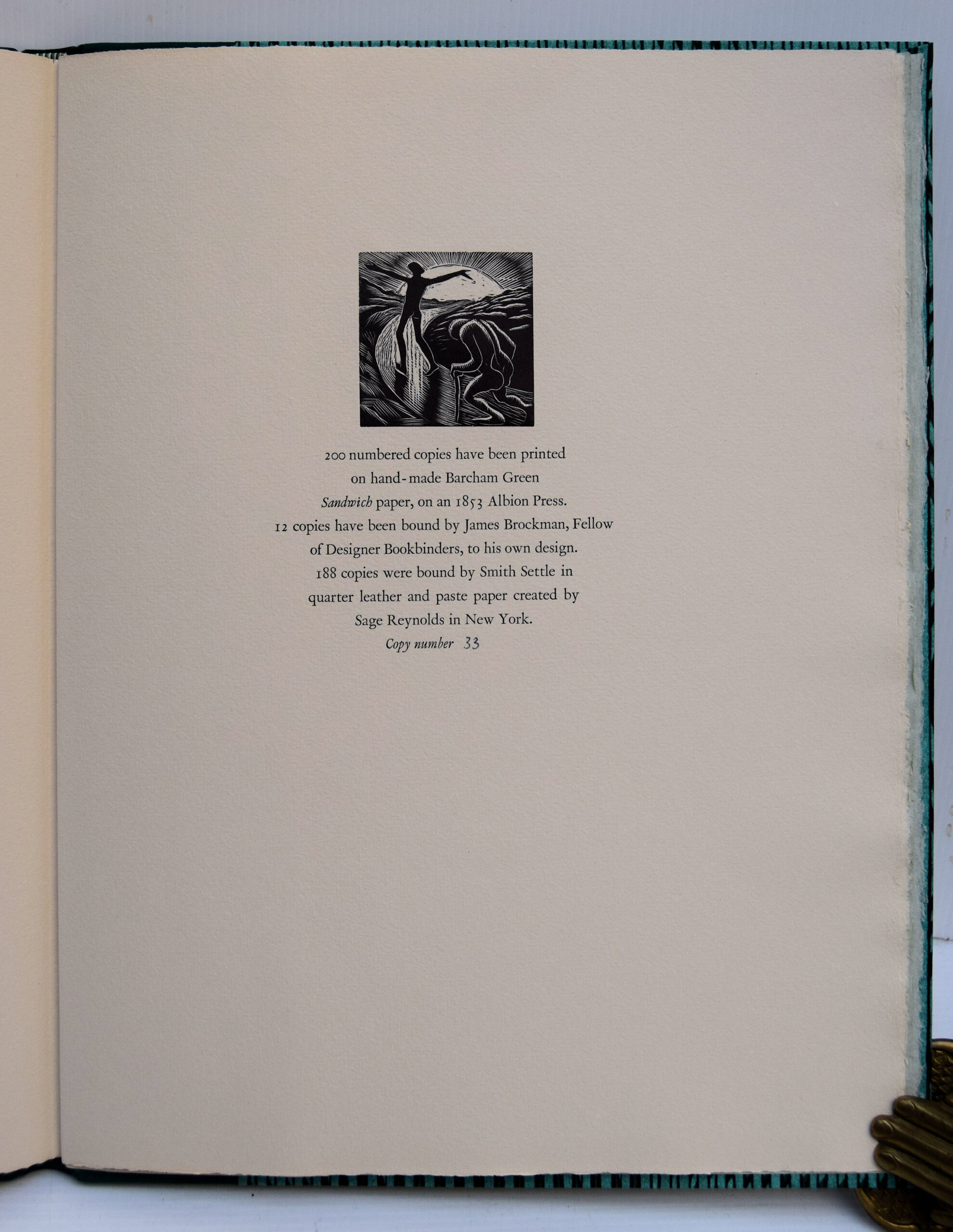 LEON UNDERWOOD HIS WOOD ENGRAVINGS. - Image 5