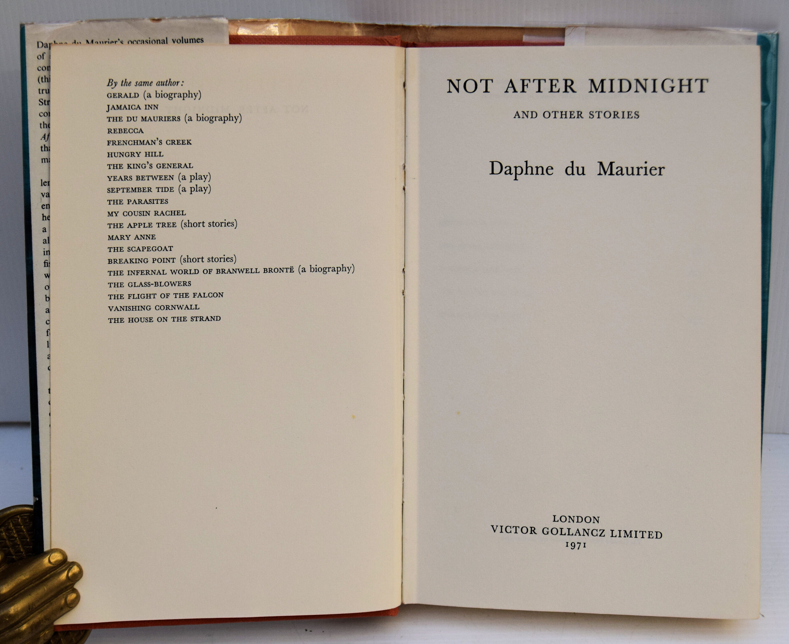 NOT AFTER MIDNIGHT AND OTHER STORIES. - Image 2