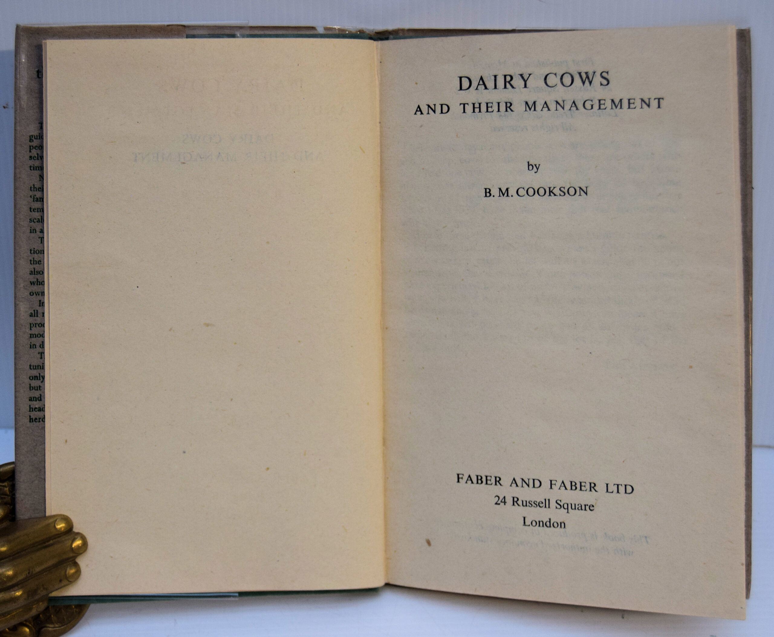 DAIRY COWS AND THEIR MANAGEMENT. - Image 2