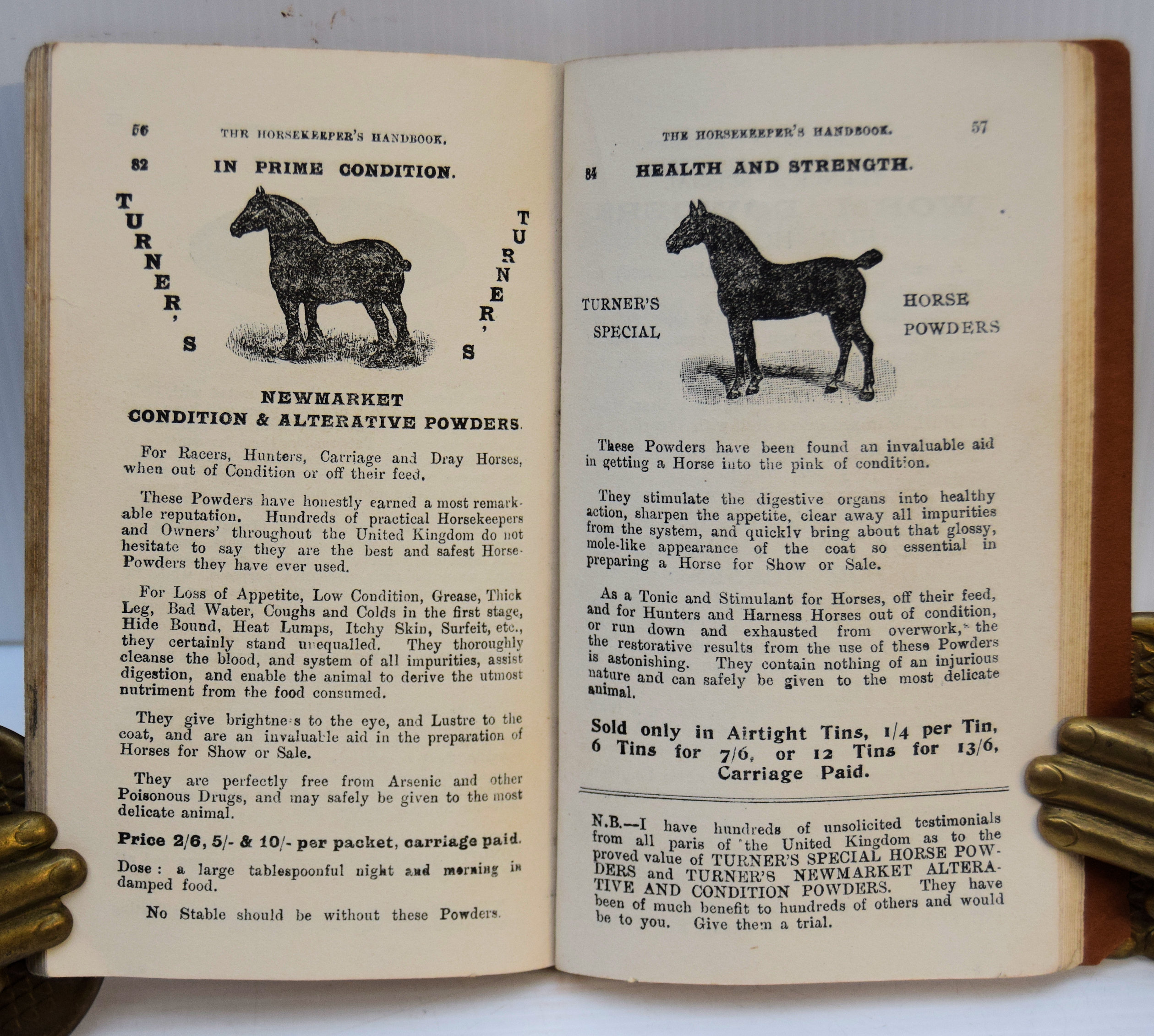 THE HORSEKEEPER'S HANDBOOK. - Image 3