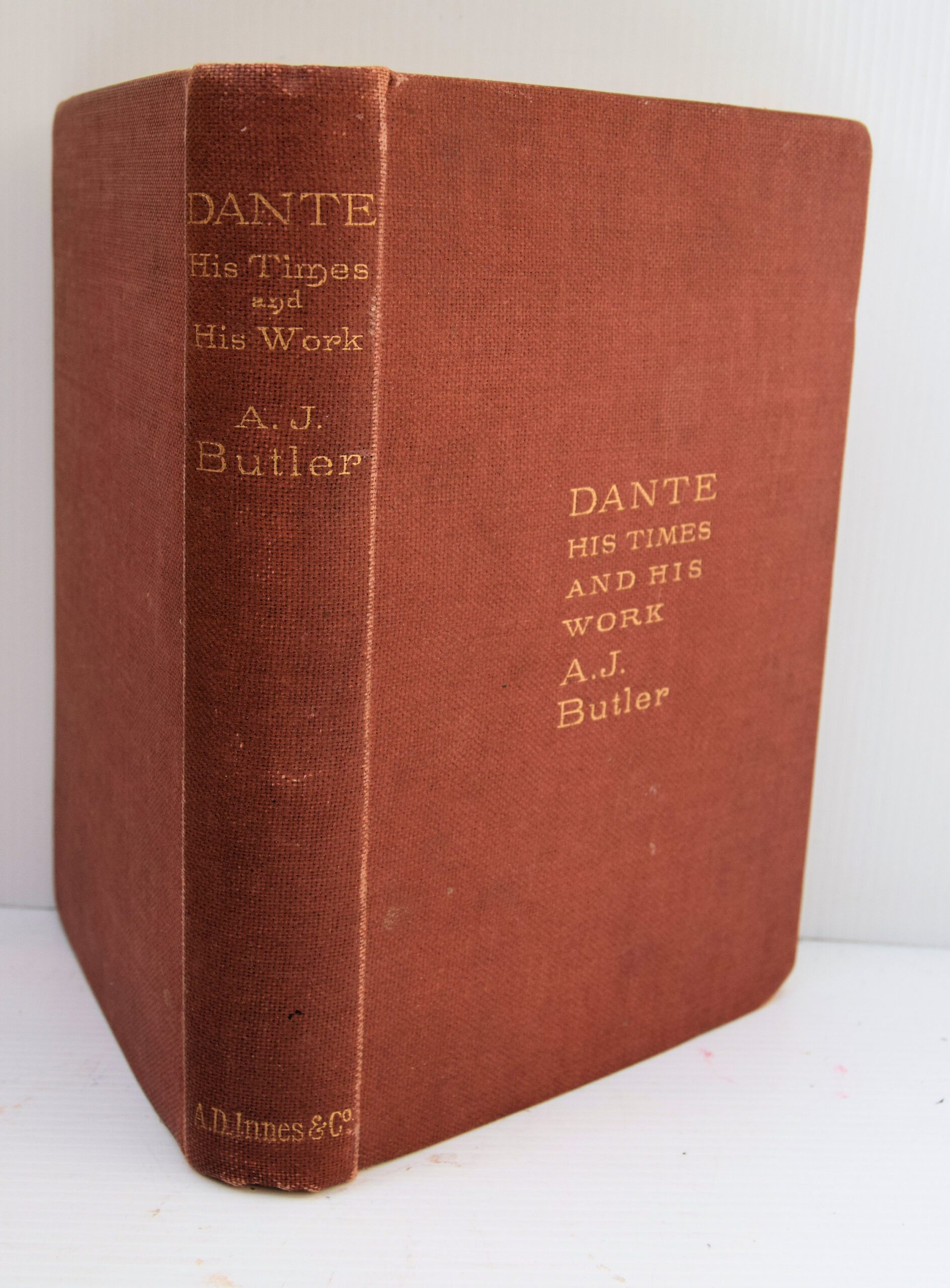 DANTE HIS TIMES AND HIS WORK.