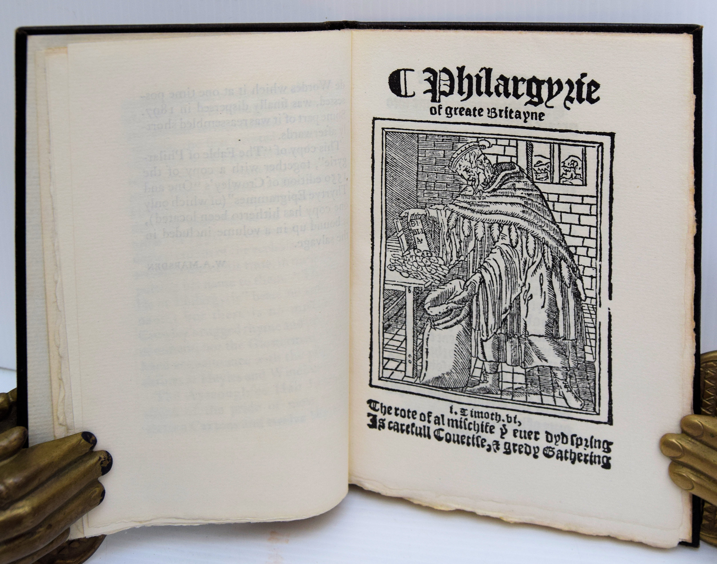 THE FABLE OF THE PHILARGYRIE THE GREAT GIGANT