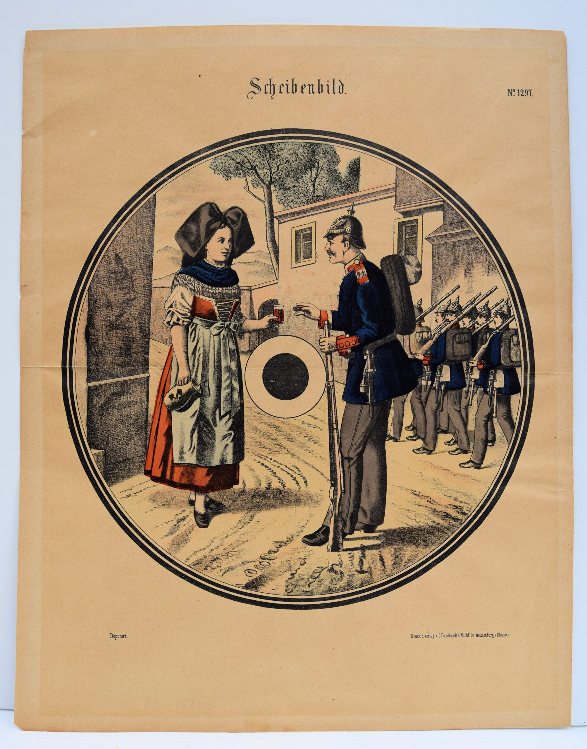 11 stencil-coloured Lithographs. - Image 11
