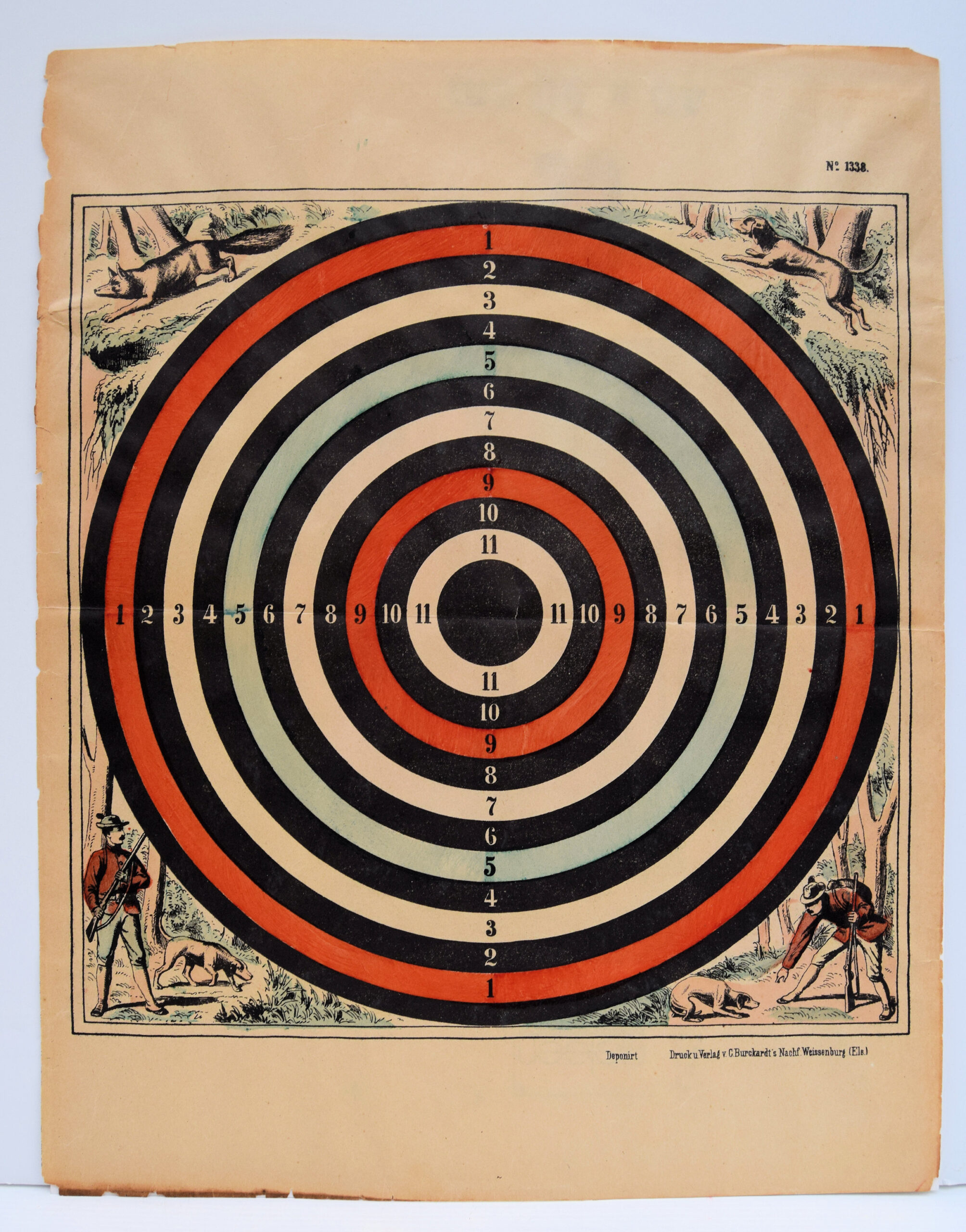 11 stencil-coloured Lithographs. - Image 7