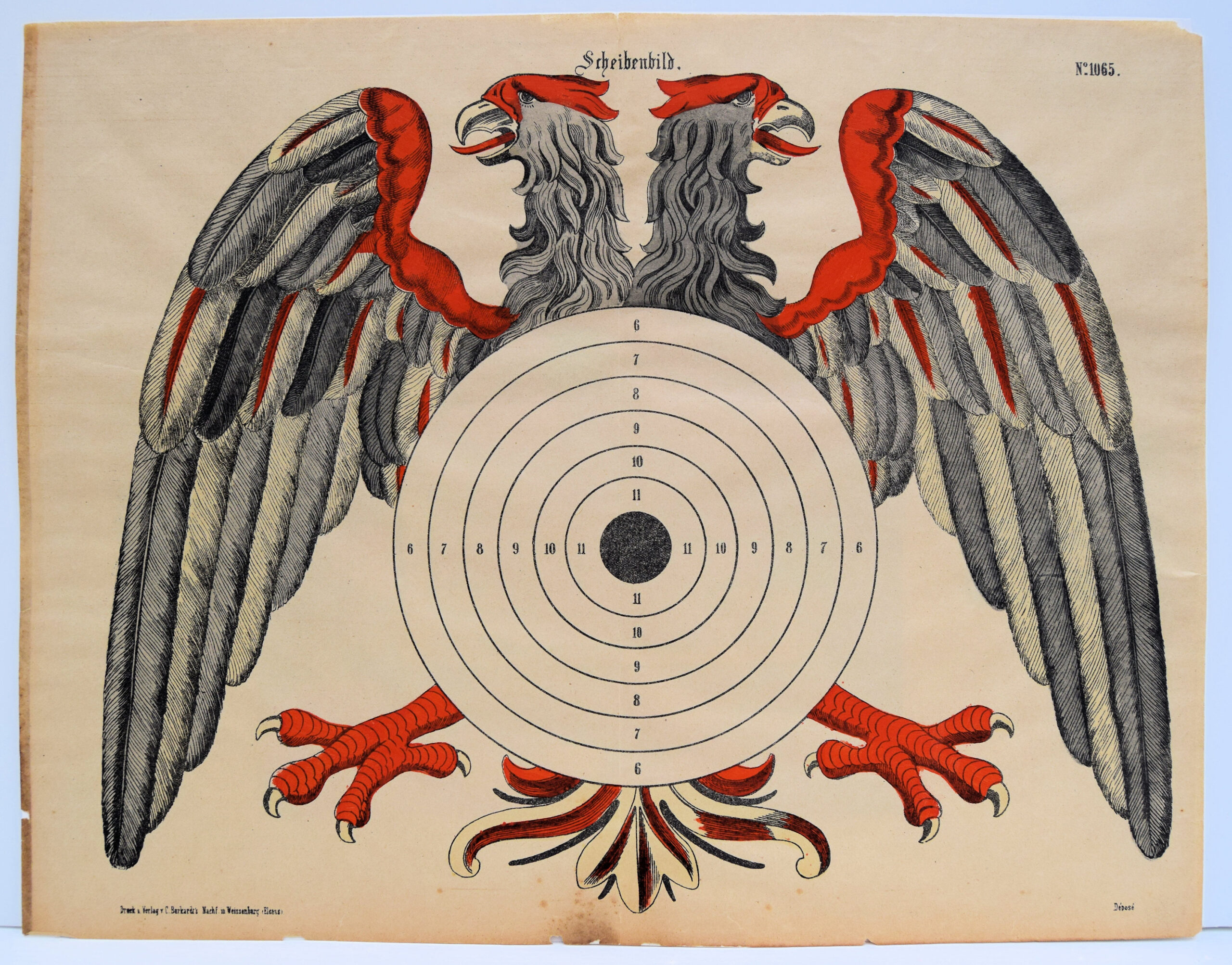 11 stencil-coloured Lithographs. - Image 5