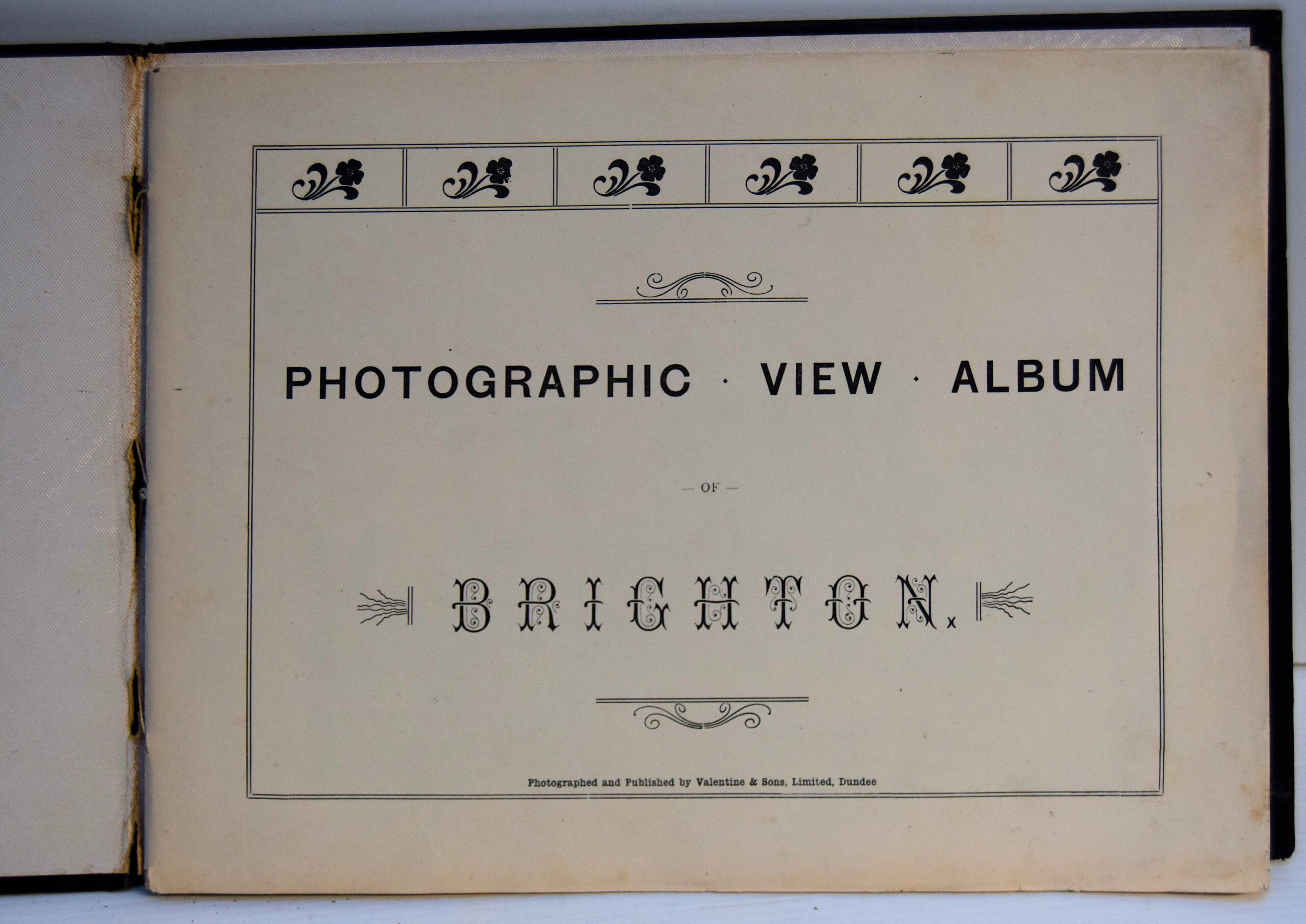 PHOTOGRAPHIC VIEW ALBUM OF BRIGHTON. - Image 2