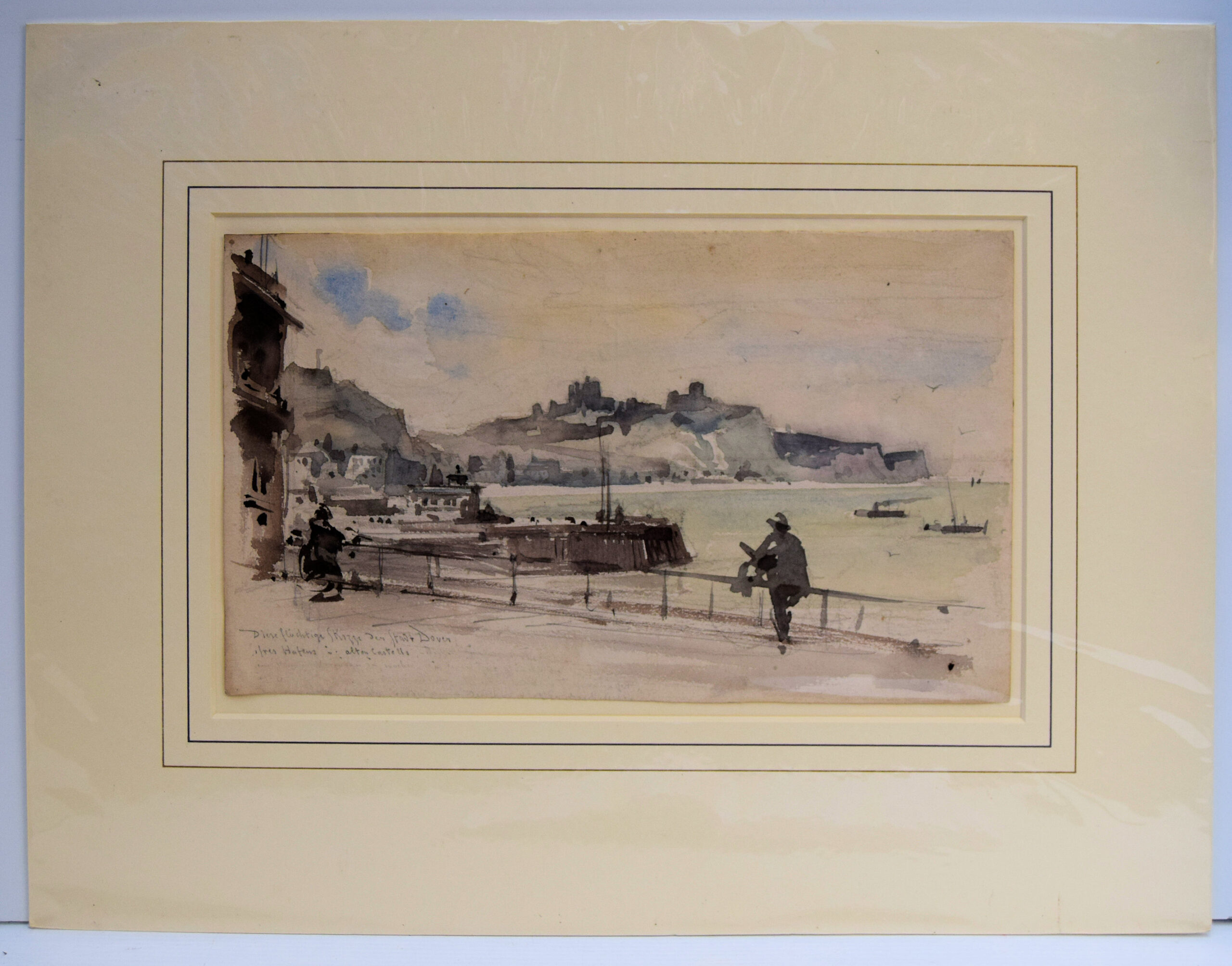 DOVER HARBOUR AND CASTLE.