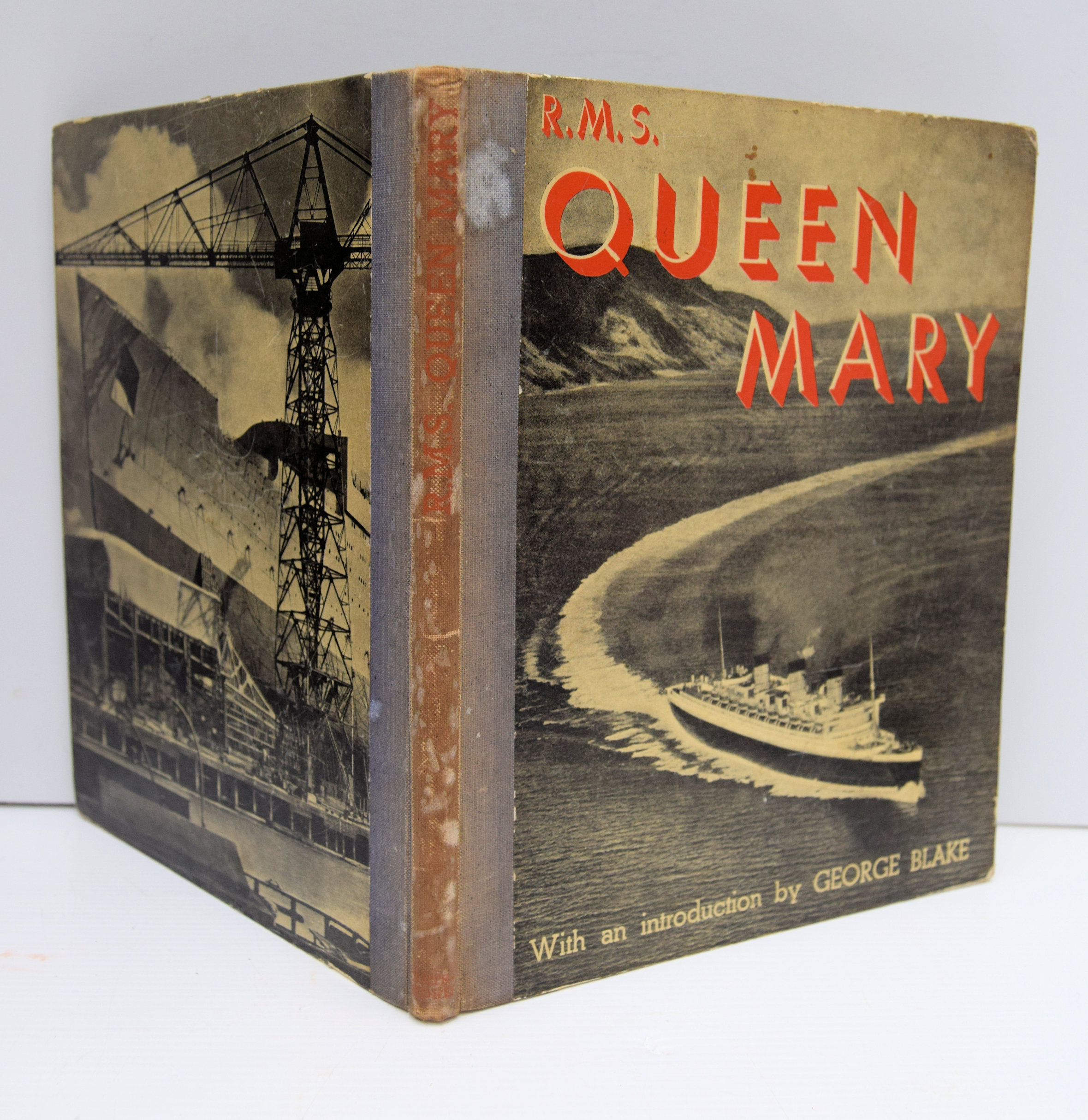 R. M. S. QUEEN MARY A RECORD IN PICTURES.