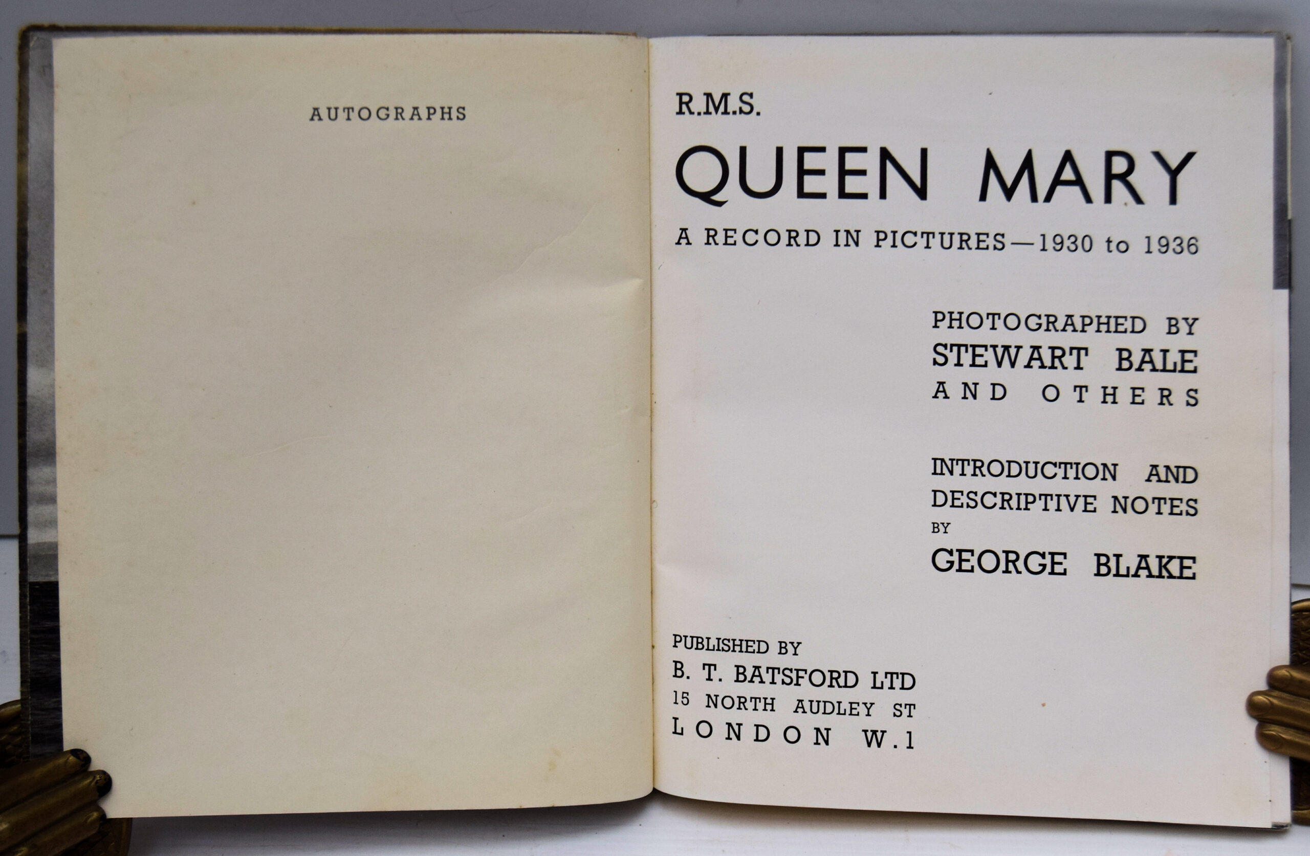 R. M. S. QUEEN MARY A RECORD IN PICTURES. - Image 2