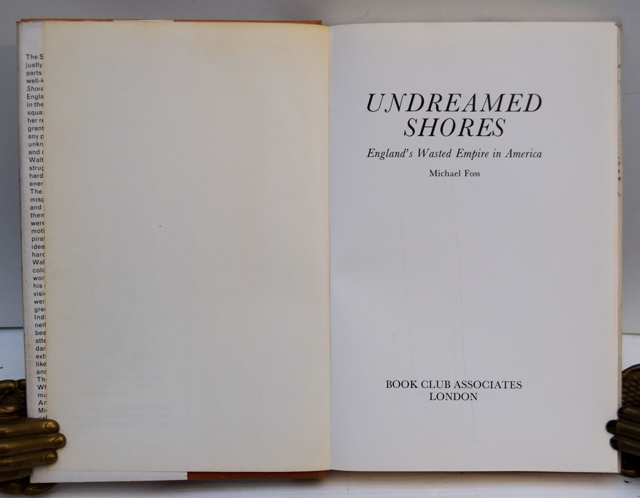 UNDREAMED SHORES ENGLAND'S WASTED EMPIRE IN AMERICA. - Image 2