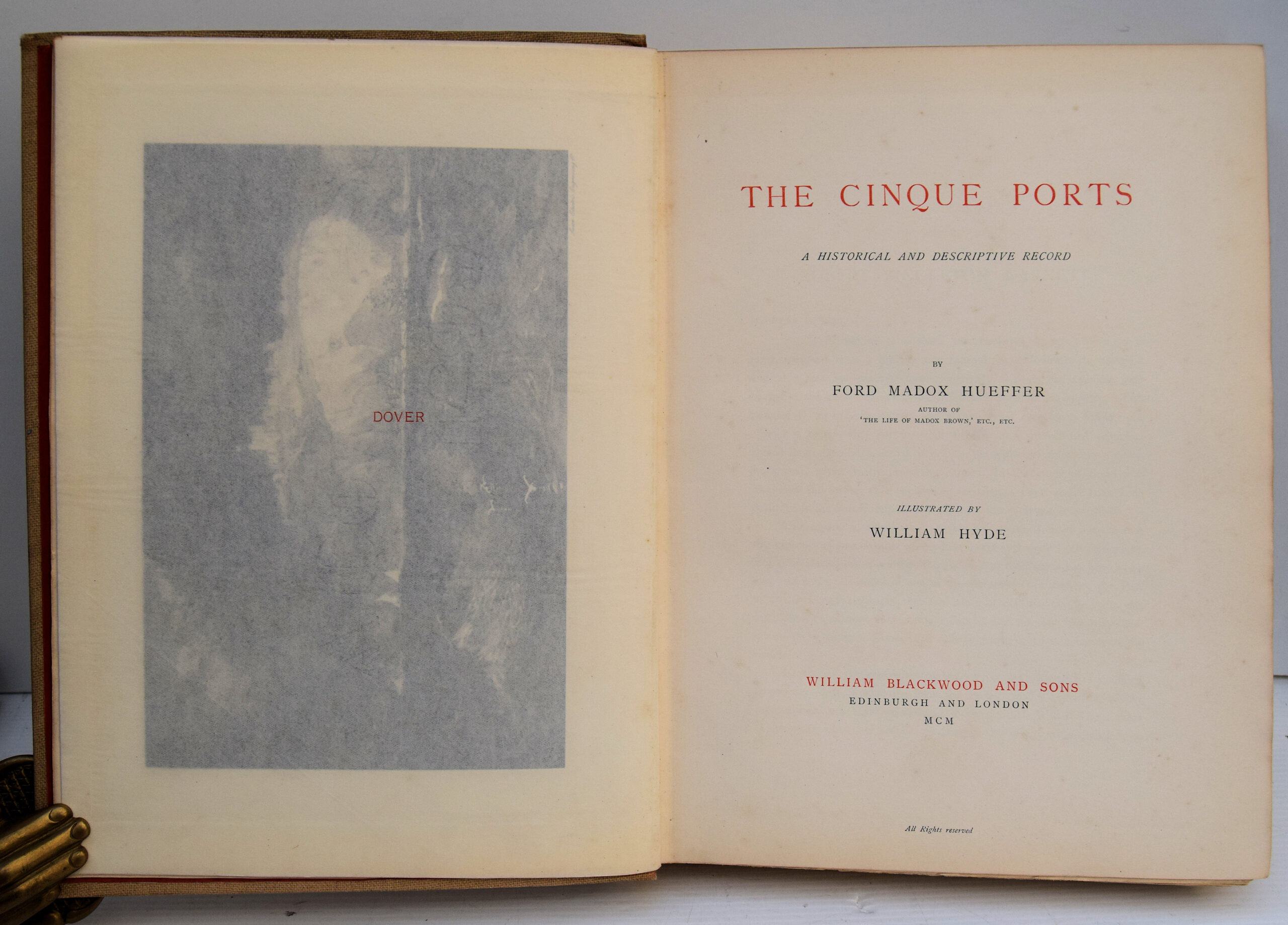 THE CINQUE PORTS - A HISTORICAL AND DESCRIPTIVE RECORD. - Image 2