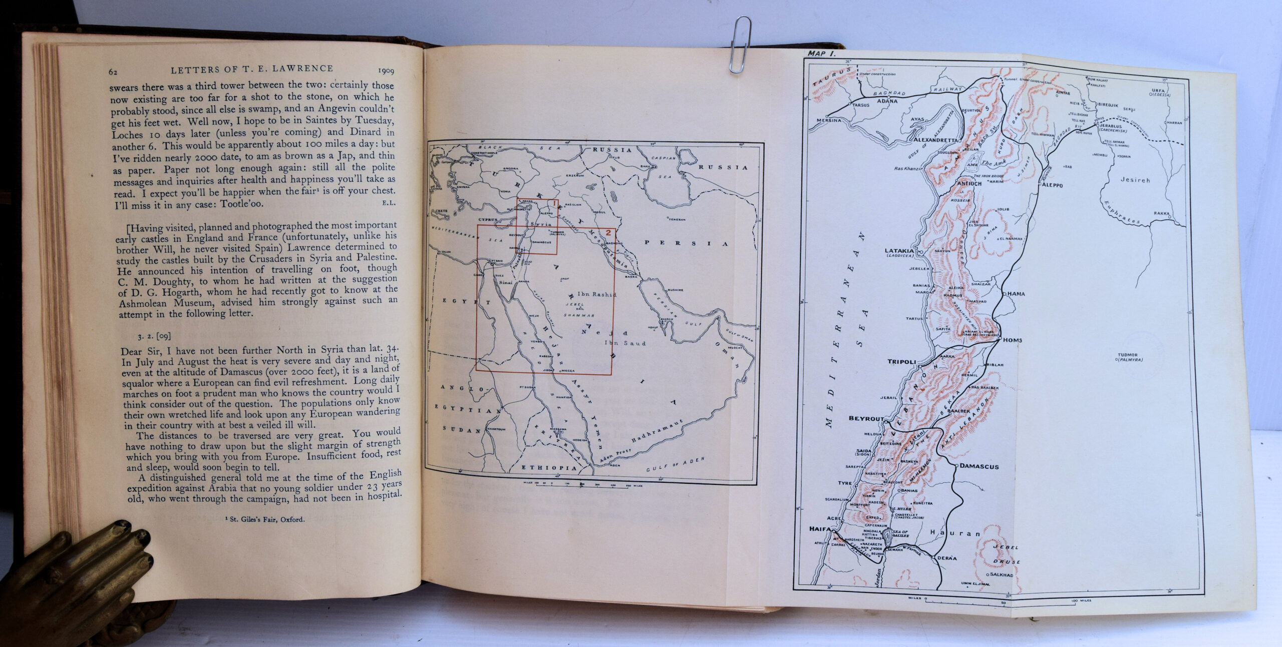 THE LETTERS OF T. E. LAWRENCE. Edited by David Garnett. - Image 3