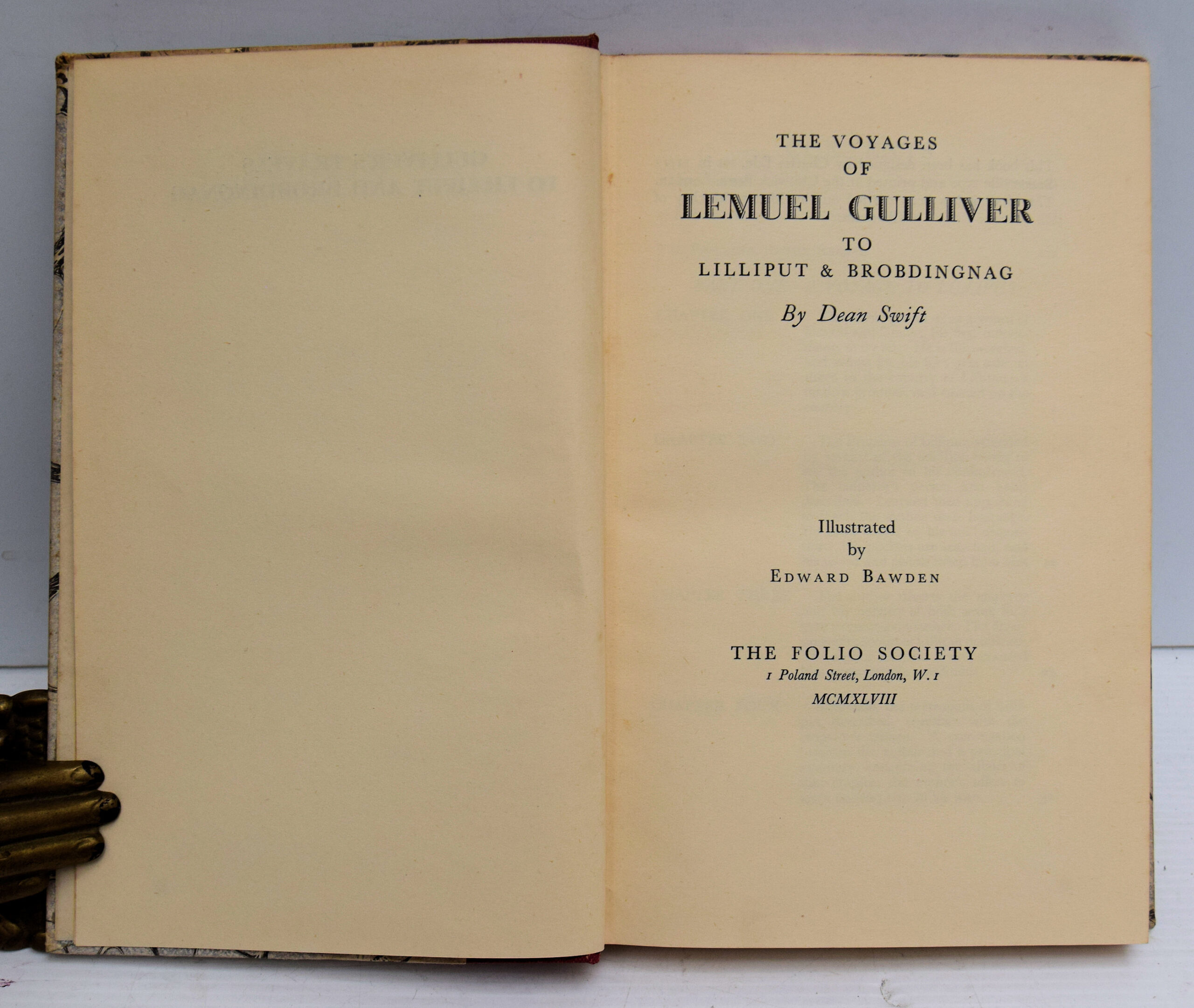THE VOYAGES OF LEMUEL GULLIVER TO LILLIPUT AND BROBDINGNAG. - Image 4